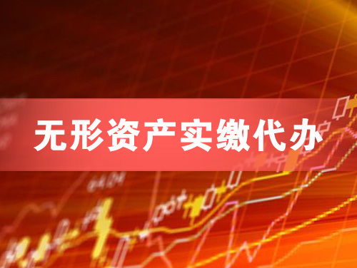 保山无形资产实缴资本代办